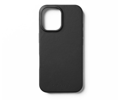 Etui / obudowa na smartfona Mujjo Leather Case iPhone 16 Pro MagSafe black